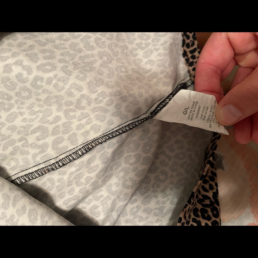 Garage Women’s leopard skirt size L brand new without tag - Picture 3 of 3